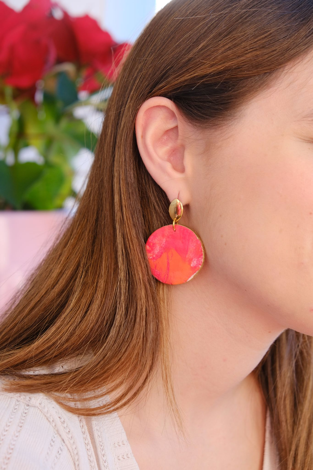FUGITIVES - boucles d'oreilles #07