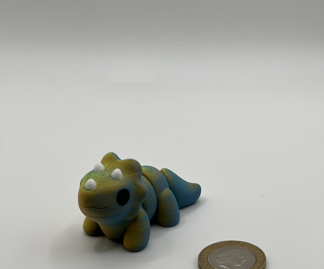 Matte 3 horn Dino