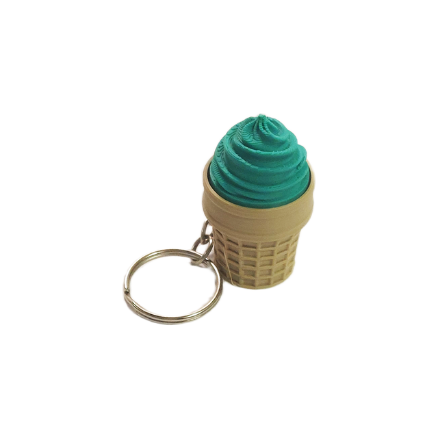 Ice Cream Clicker Keyring