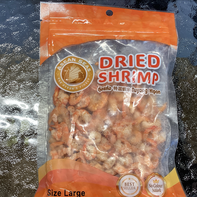 Asean Seas Dried Shrimp Large 100g