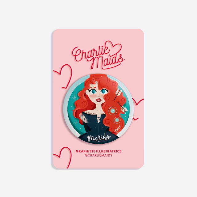 Badge Girl Power | 16 Merida