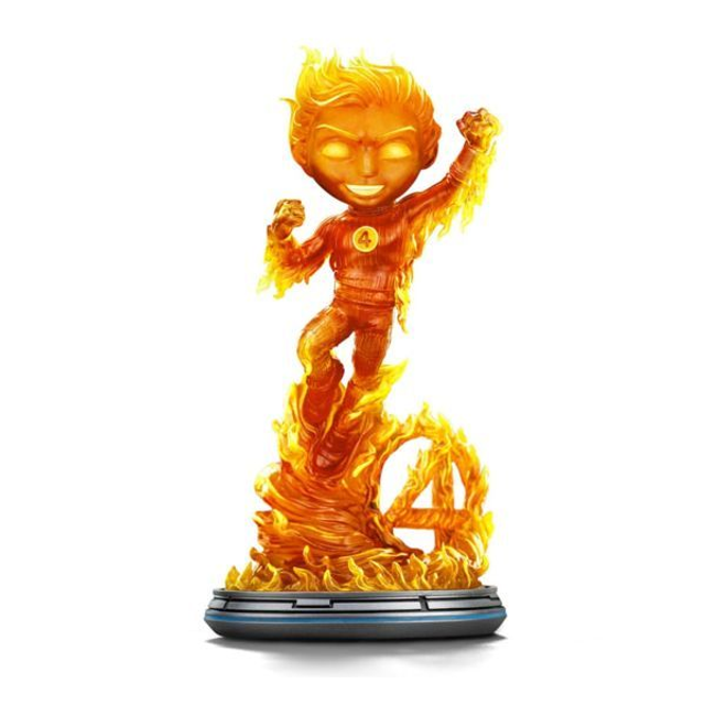 Iron Studios Fantastic Four Mini Co. PVC Figure Human Torch 21 Cm