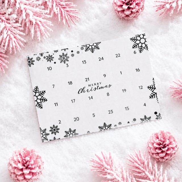 LUXURY 24 DAY ADVENT CALENDAR WHITE - Pre - Order