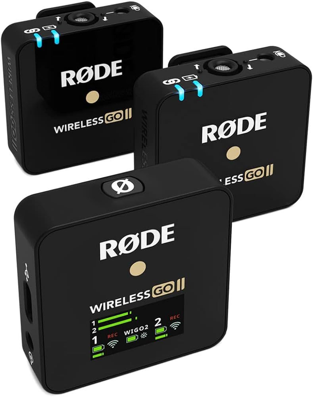  Rode Wireless GO II système micro cravate sans fil 