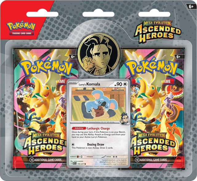 Pokémon Ascended Heroes Trainer's Blister (2 varianten random bij verzending)