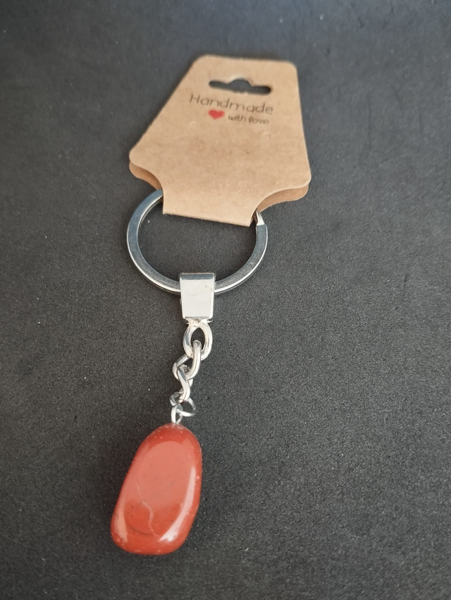 Porte clé en cornaline