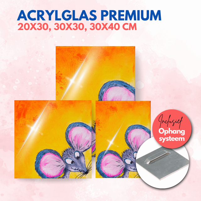 Muis | Acrylglas premium