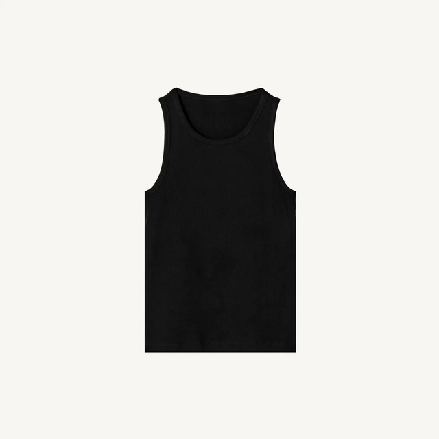 Tank top black unisex