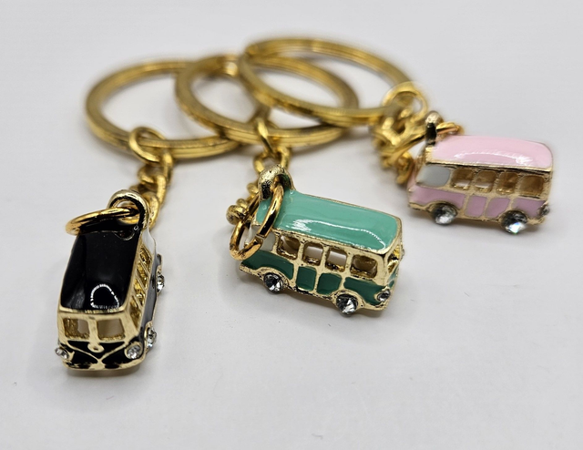 Sleutelhanger VW bus emaille