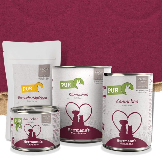 Herrmann`s Kreativ Mix - Bio-Reinfleisch & Ergänzungsfutter 