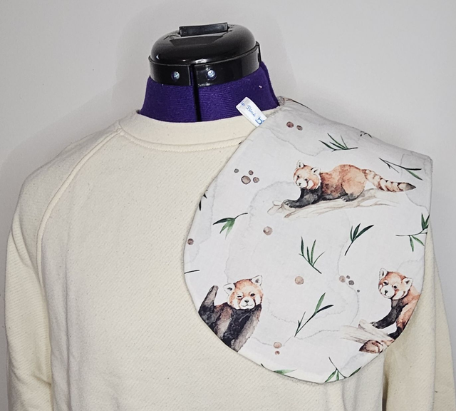 BAVOIR D’EPAULE PANDA ROUX