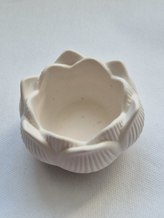 Bougeoir Fleur de lotus en jesmonite