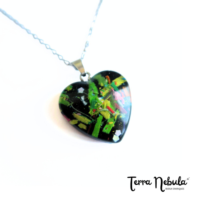 Collier Cœur Créative  | CO273