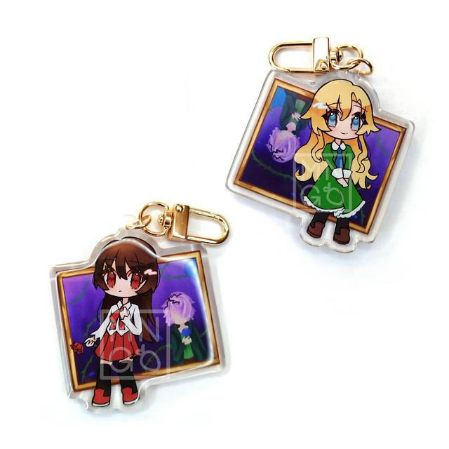 Double Sided - IB - Acrylic Keychains - 63.5mm