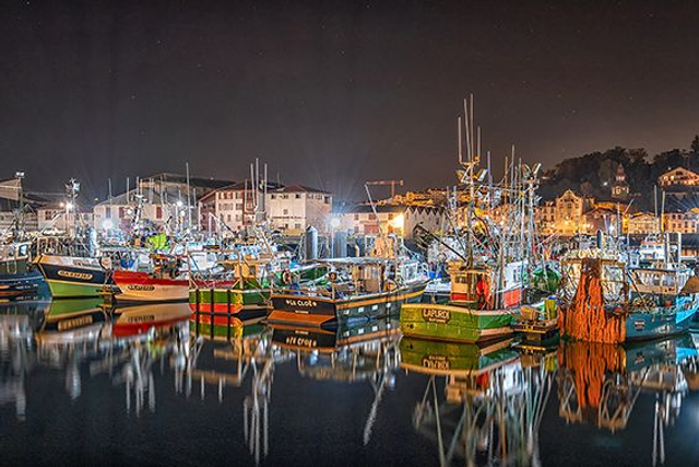 La Luz du port cadre 40X50