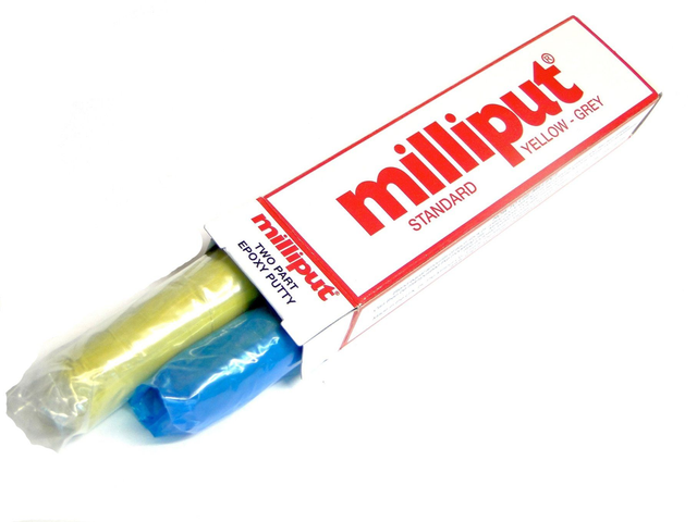 Milliput Standard Yellow-Grey Epoxy Putty