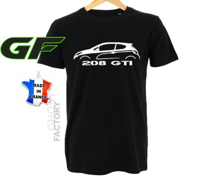 T-shirt Peugeot 208 gti