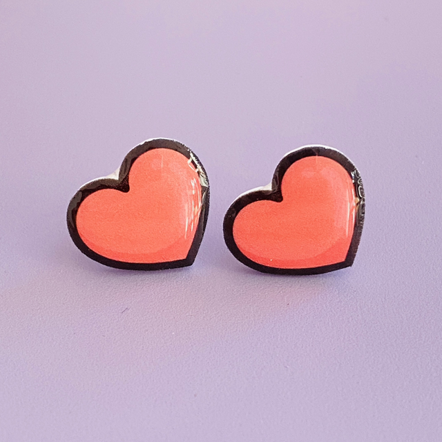 Boucles d’oreilles Coeur 