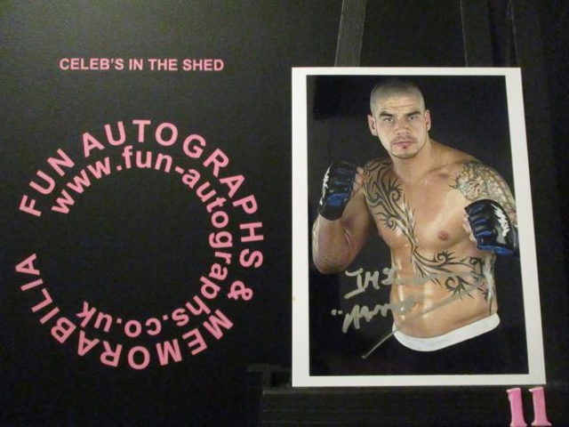 James 'The Hammer' McSweeney Authentic Autographed 6x4.5 Photograph (G11)(SEE PIC)