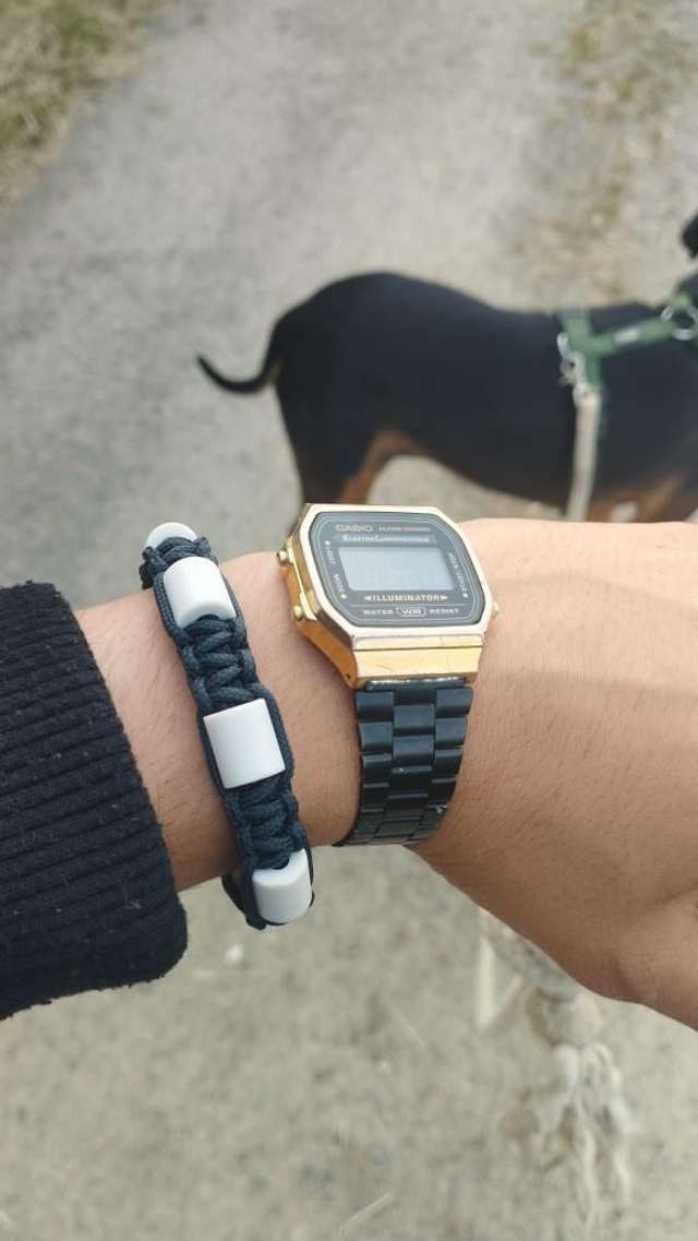 Bracelet pour vous, avec des perles de céramique EM-X contre les tiques