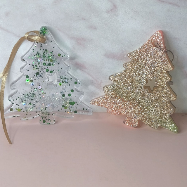 Déco Noël Résine Époxy
