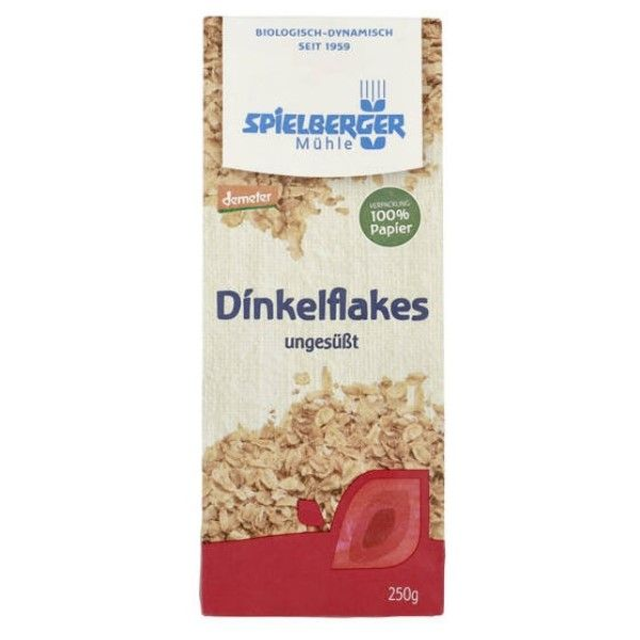 Spielberger Dinkelflakes ungesüßt 250g Packung
