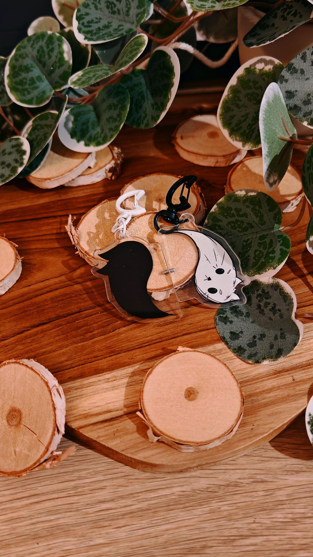 Cats - Matching Keychain (dificient)