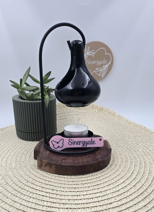 Quemador colgante negro