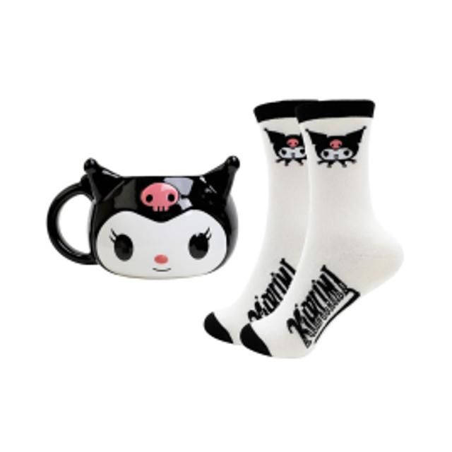 Sanrio: Kuromi 3D Mug &amp; Socks Set