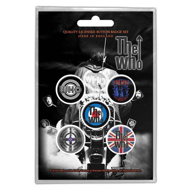 WHO BUTTON BADGE PACK: QUADROPHENIA