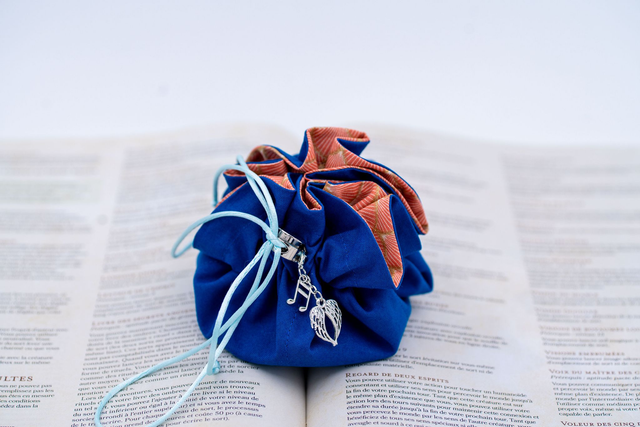 Blue boy - Dorian inspired dice bag