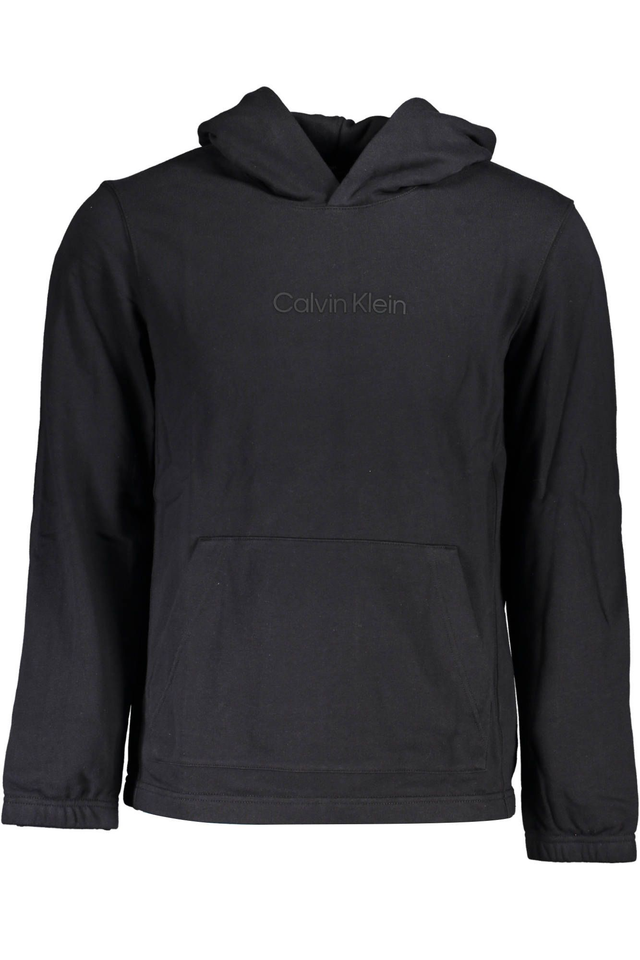 CALVIN KLEIN FELPA SENZA ZIP UOMO NERO