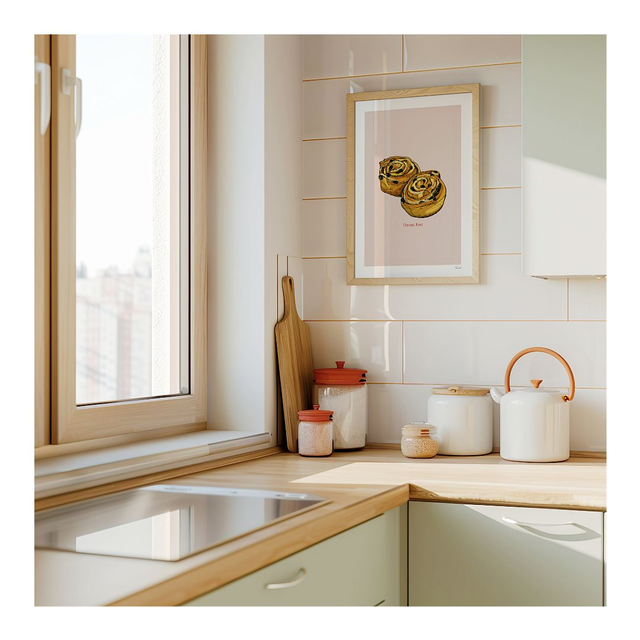 &#039;Chelsea Buns&#039; art print