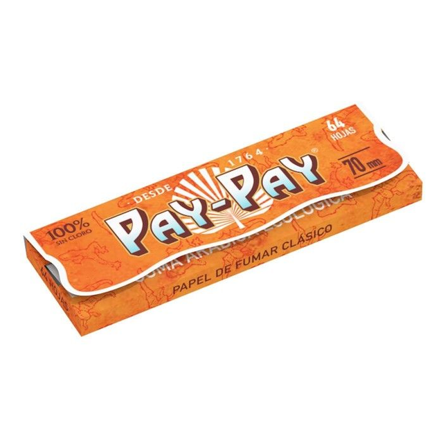 Papel Pay-Pay Naranja Nº 8 de 70 mm