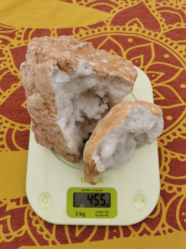 Géode de Quartz 455 grammes