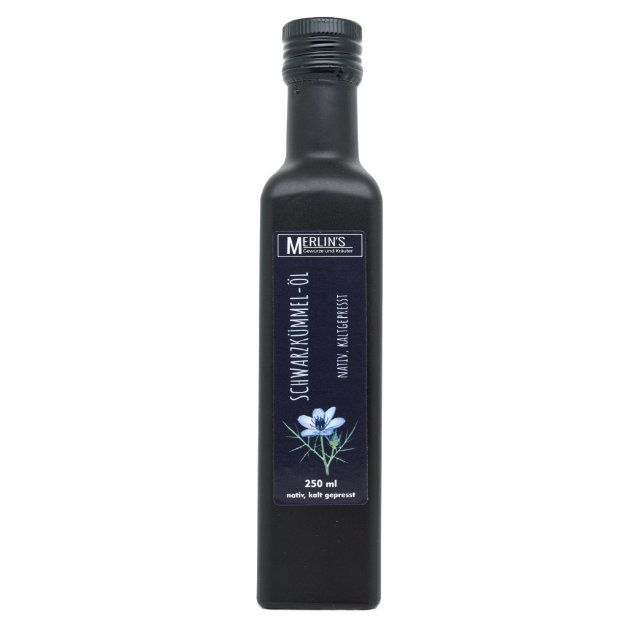 Schwarzkümmelöl, nativ und kaltgepresst 250ml