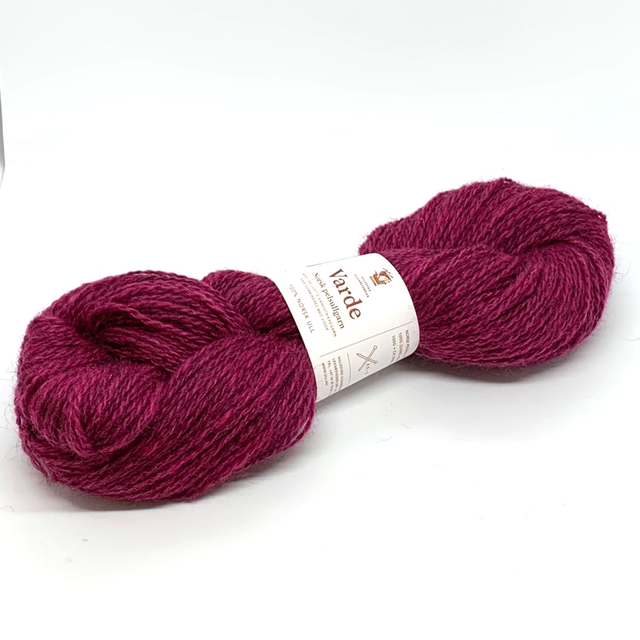 Varde Pelsullgarn 0114 - Dark Pink