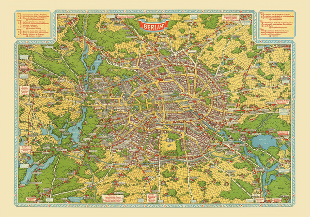 1931 Berlin Birds Eye View A1