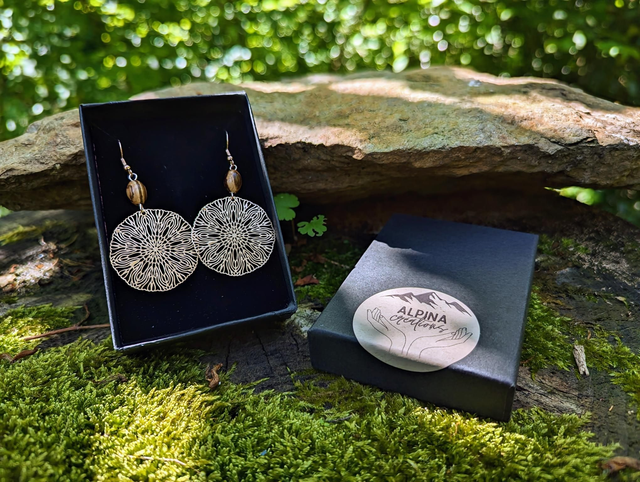 Boucles d'oreilles - Mandala