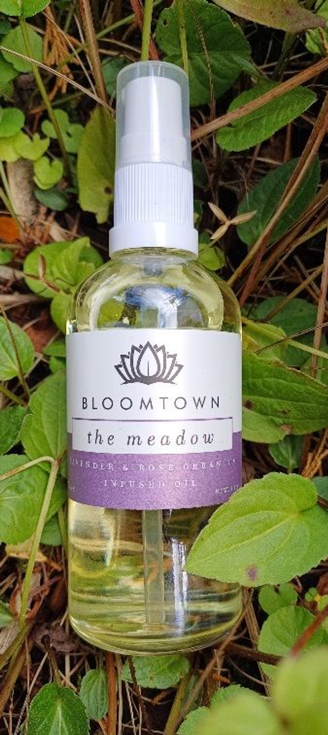 The Meadow - Lavender &amp; Rose Geranium Infused Oil