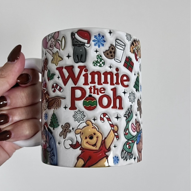 Tasse de Noël pooh 