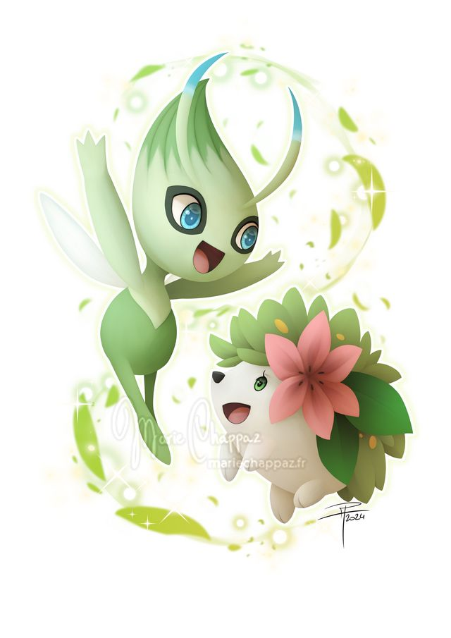 Celebi &amp; Shaymin