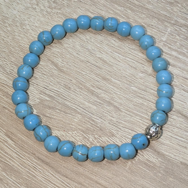 Bracelet "Turquénite" 6mm BR-105
