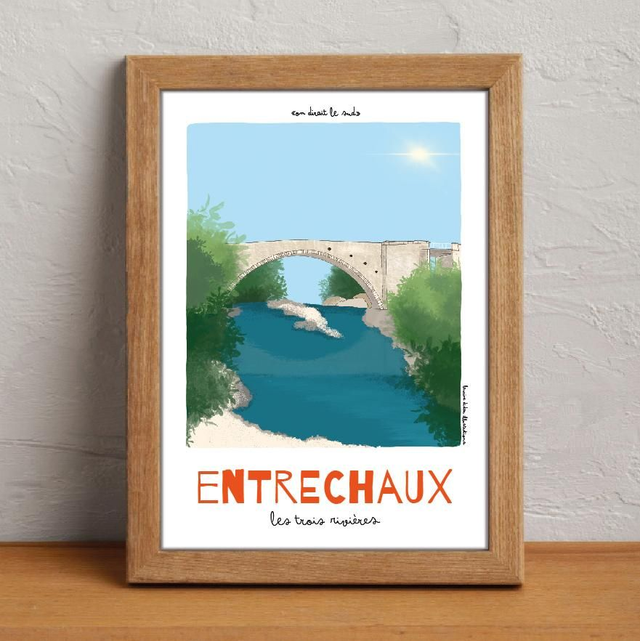 Entrechaux - Les trois rivières 