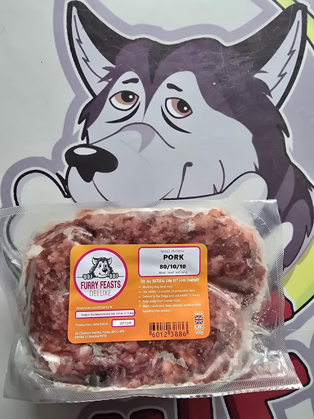 Pork 80/10/10 500g Flat Pkt