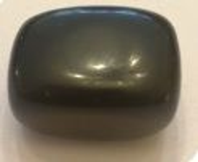 Pierre roulée en Obsidienne noire