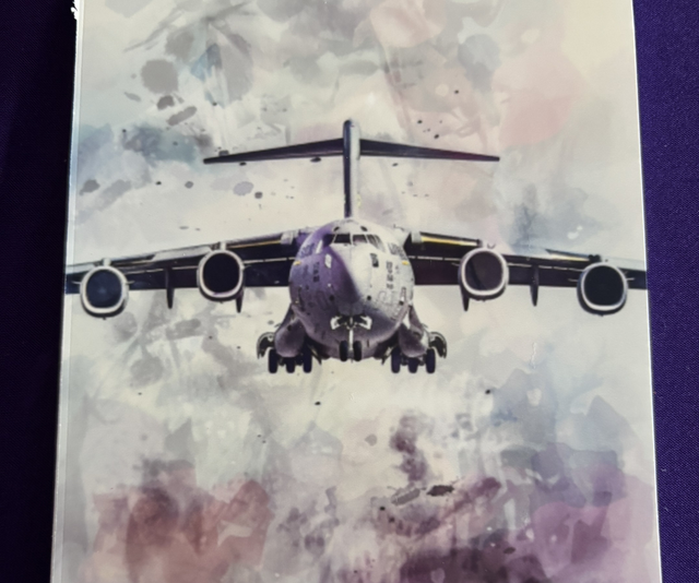 Plain Note Pad Aeroplane C17