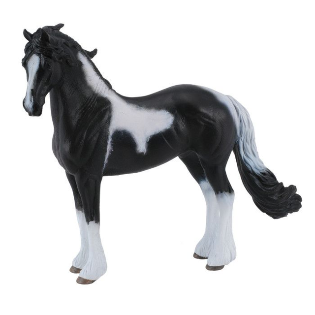 Figurine cheval étalon baroque tacheté Collecta 88438