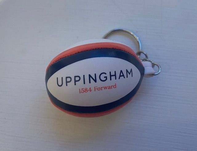 Rugby Ball Keyring