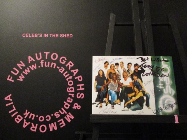 Georgina Hampshire &amp; John Foster &amp; Terry Longden Authentic Autographed 7x5 Photograph (1)